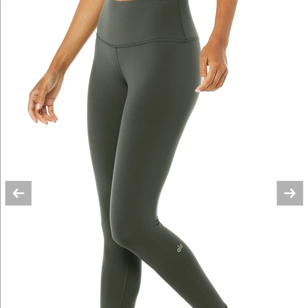 ALO YOGA AIRBRUSH CACTUS LEGGINGS 7/8 LENGTH BRAND NEW